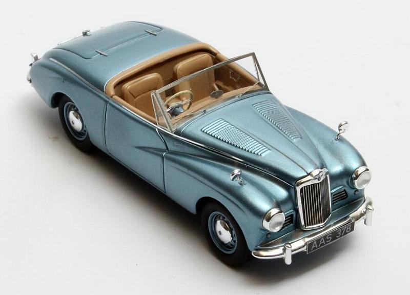 Sunbeam Alpine open 1953-1955 (Metallic Blue) - matrix-models