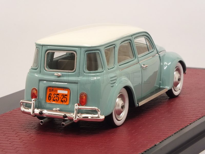 Volkswagen Fusca SW Prototype 1962 (Turquoise/White) - matrix-models