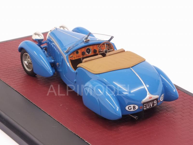 Bugatti Type 57 TT Tourer Terese by Bertelli 1935 (Blue) - matrix-models