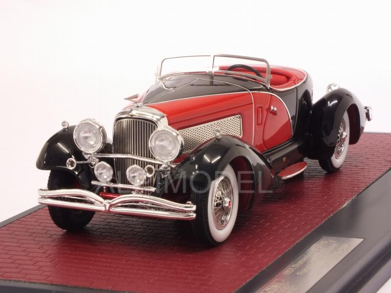 Duesemberg J SWB French True Speedster by Figoni 1931 (Red/Black) by matrix-models
