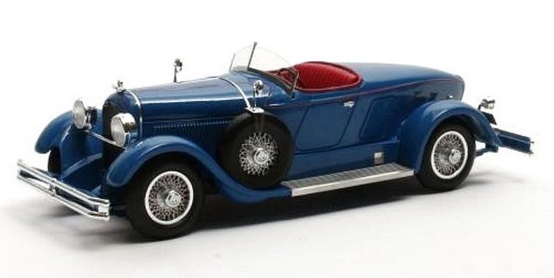 Duesenberg Model X McFarlan Boat Roadster 1927 (Blue) by matrix-models
