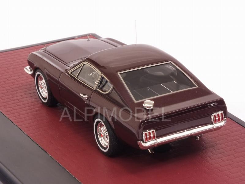 Ford Mustang Fastback Shorty 1964 (Metallic Dark Red) - matrix-models