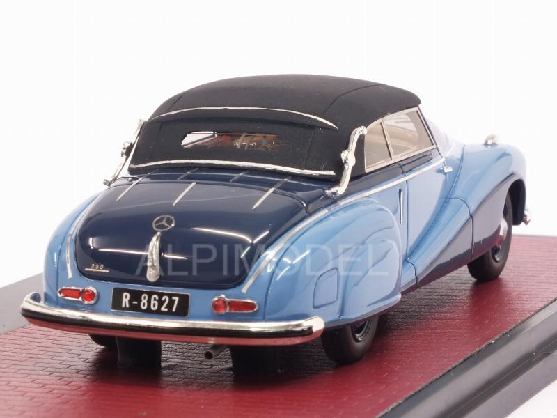 Mercedes 320A W142 Special Cabrio closed Tan Tjoan Keng 1948 - matrix-models