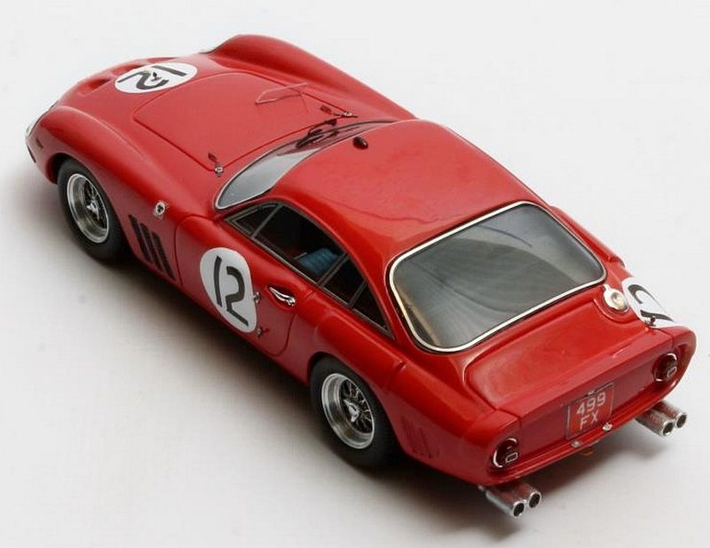 Ferrari 330 LMB #12 Le Mans 1963 Salmon - Sears - matrix-models