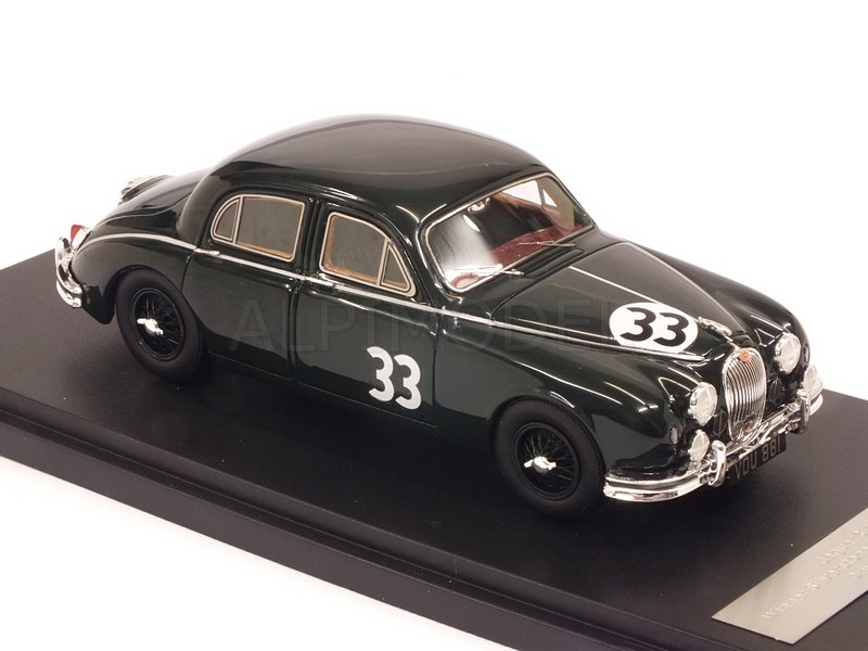 Jaguar 3.4 Litre #33 Winner Silverstone Daily Express Trophy 1958 Mike Hawthorn - matrix-models