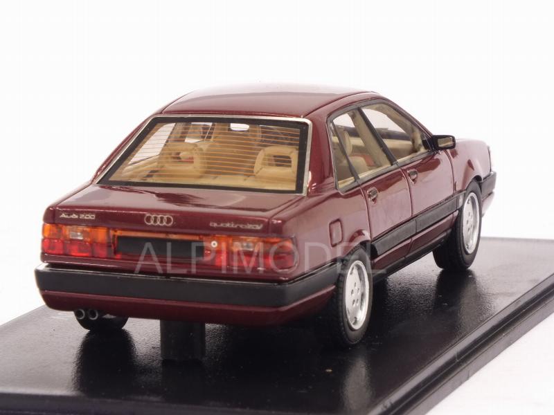 Audi 200 Quattro 20V 1990 (Metallic Dark Red) - neo