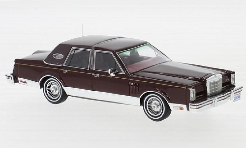 Lincoln Mark 6 1980 (Dark Red) by neo