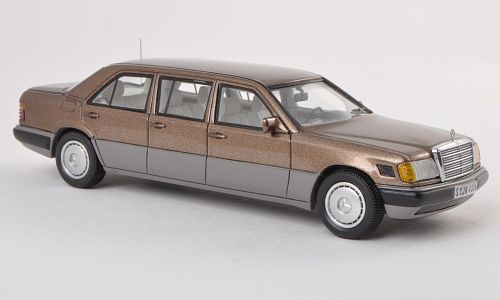 Mercedes 250D Long (V124) Limousine 1990 (Metallic Brown) by neo