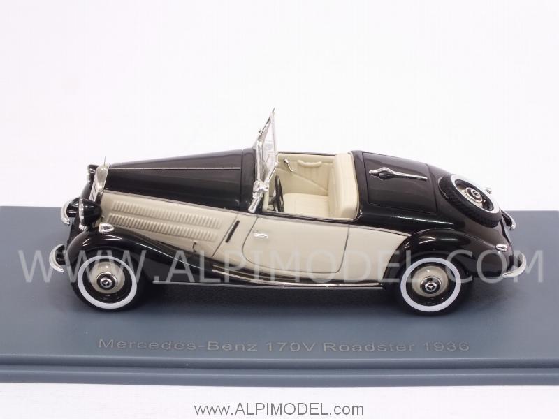 Mercedes 170V Roadster 1937 (Black/Beige) - neo