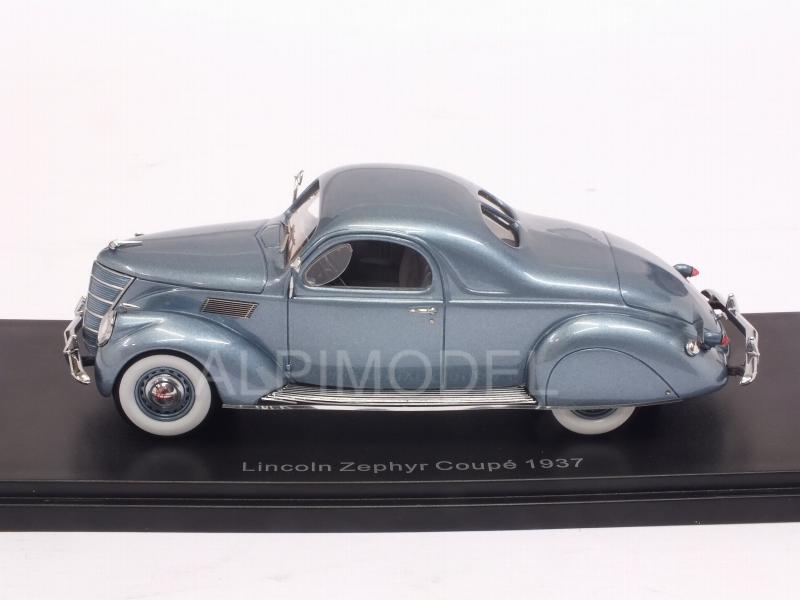 Lincoln Zephyr Coupe 1937 (Light Blue Metallic) - neo