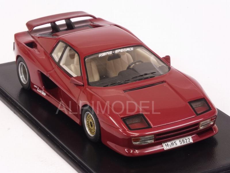 Ferrari Koenig Testarossa 1985 (Metallic Dark Red) - neo
