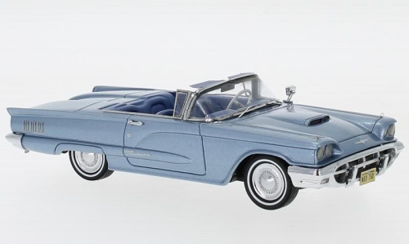Ford Thunderbird Convertible 1960 (Light Blue Metallic) by neo