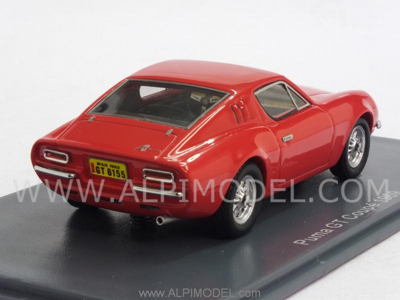 Puma GT Coupe 1968 (VW Do Brasil) (Red) - neo
