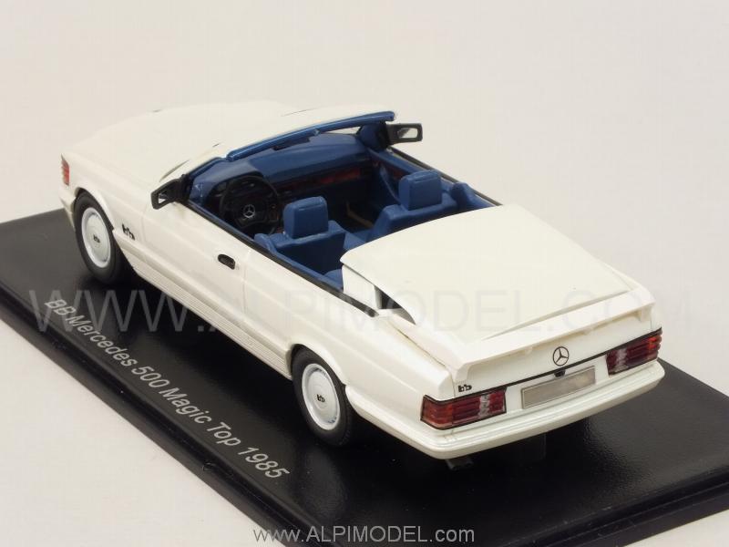 Mercedes SEC BB Magic Top Open 1985 (Metallic White) - neo