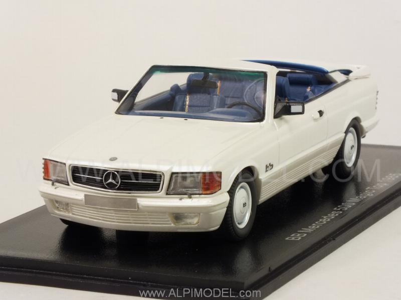 Mercedes SEC BB Magic Top Open 1985 (Metallic White) by neo