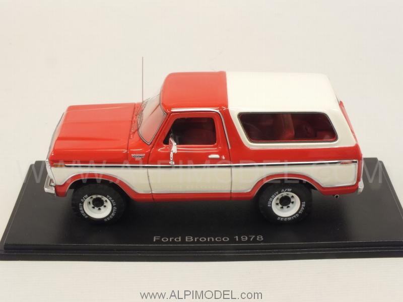 Ford Bronco 1978 (Red/White) - neo