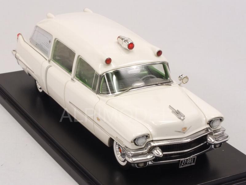 Cadillac Miller Ambulance 1956 (White) - neo