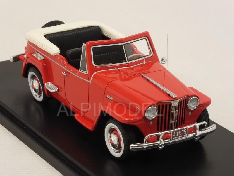 Willys Jeepster 1948 (Red) - neo
