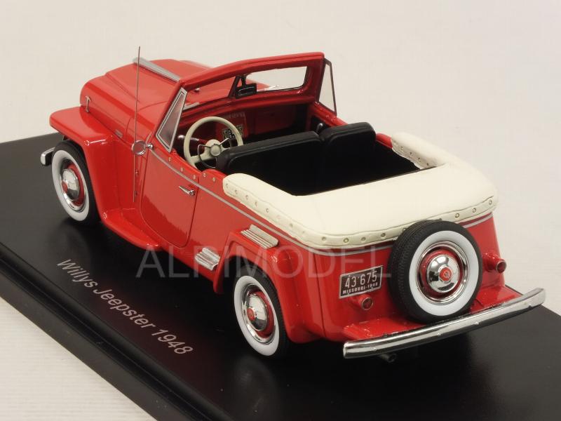 Willys Jeepster 1948 (Red) - neo