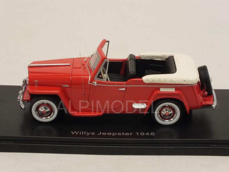 Willys Jeepster 1948 (Red) - neo