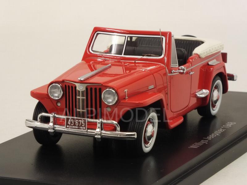 Willys Jeepster 1948 (Red) by neo