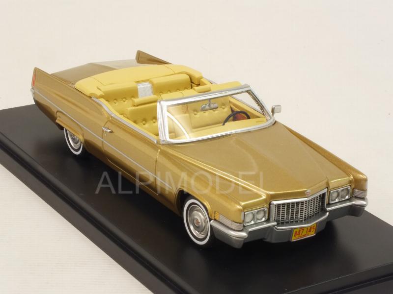Cadillac De Ville Convertible 1970 (Gold) - neo
