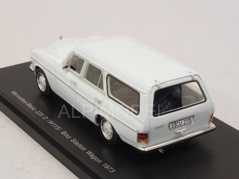 Mercedes 220D (W115) Binz Kombi 1973 (Light Blue) - neo