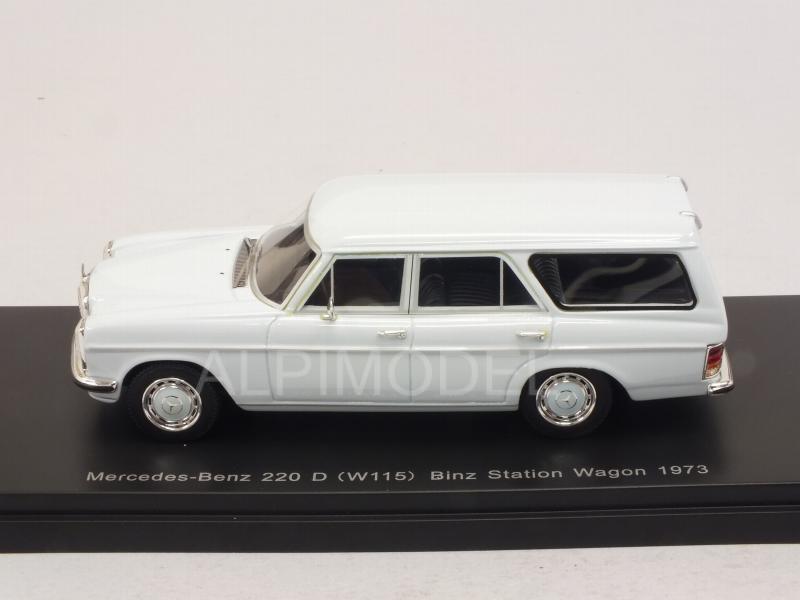 Mercedes 220D (W115) Binz Kombi 1973 (Light Blue) - neo
