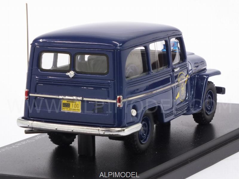 Jeep Willys Station Wagon Michigan State Police 1954 - neo