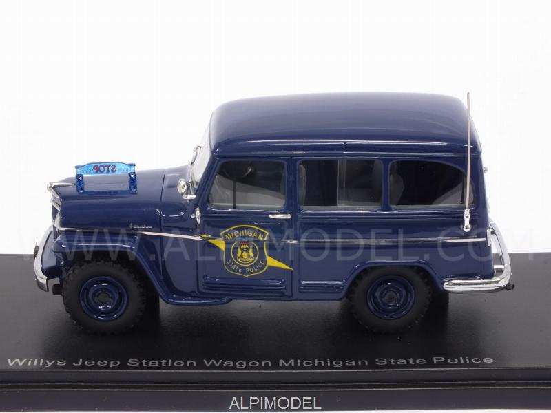 Jeep Willys Station Wagon Michigan State Police 1954 - neo