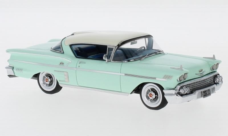Chevrolet Belair Impala Coupe Hardtop 1958 (Light Green) by neo