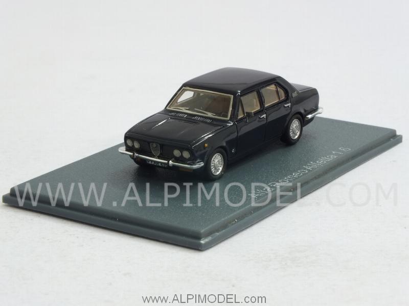 Alfa Romeo Alfetta 1600 (Black)  (H0 - 1/87 scale - 5cm) by neo