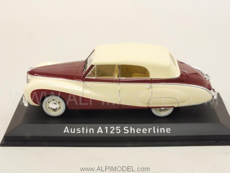Austin A125 Sheerline 1947 (Beige/Dark Red) - norev