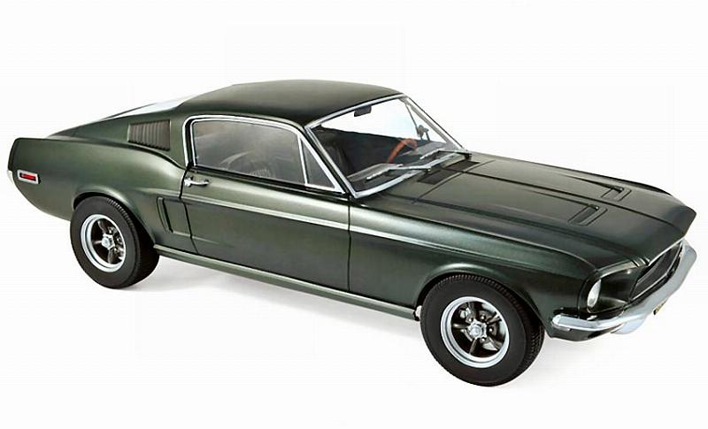 Ford Mustang Fastback 1968 (Satin Green Metallic) by norev