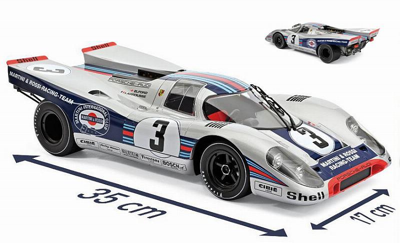 Porsche 917K Martini #3 Winner Sebring 1971 Elford - Larrousse by norev