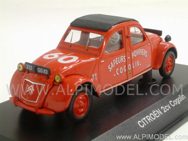Citroen 2CV Fire Brigades Cogolin 1961 by norev