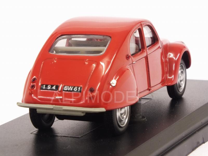 Citroen 2CV Dagonet 1956 (Red) - norev