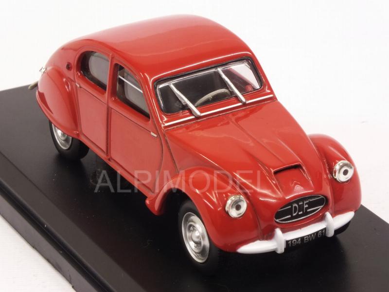 Citroen 2CV Dagonet 1956 (Red) - norev