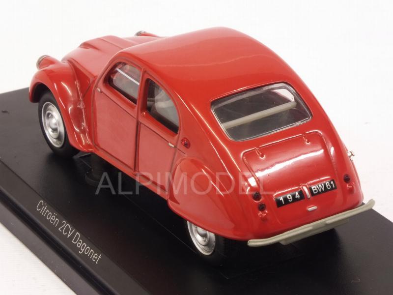 Citroen 2CV Dagonet 1956 (Red) - norev