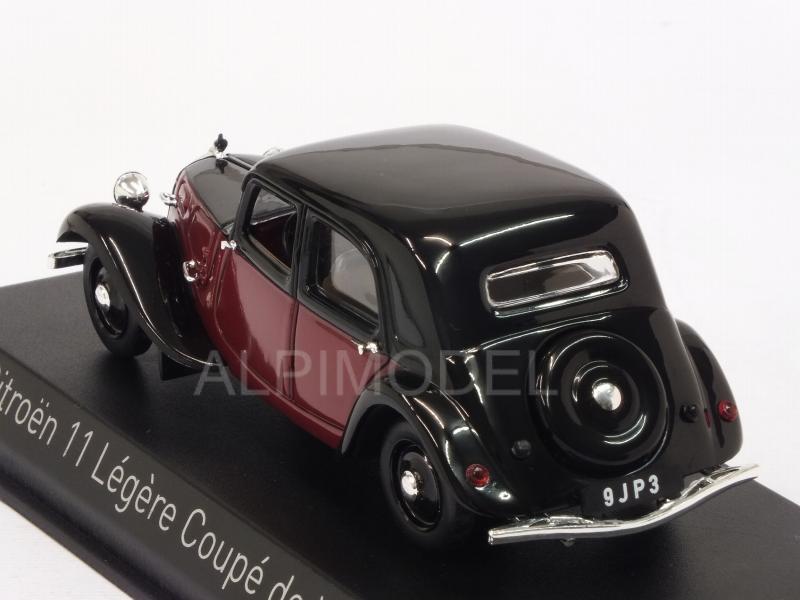 Citroen 11 Legere Coupe De Ville 1935 (Dark Red/Black) - norev