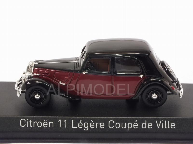 Citroen 11 Legere Coupe De Ville 1935 (Dark Red/Black) - norev