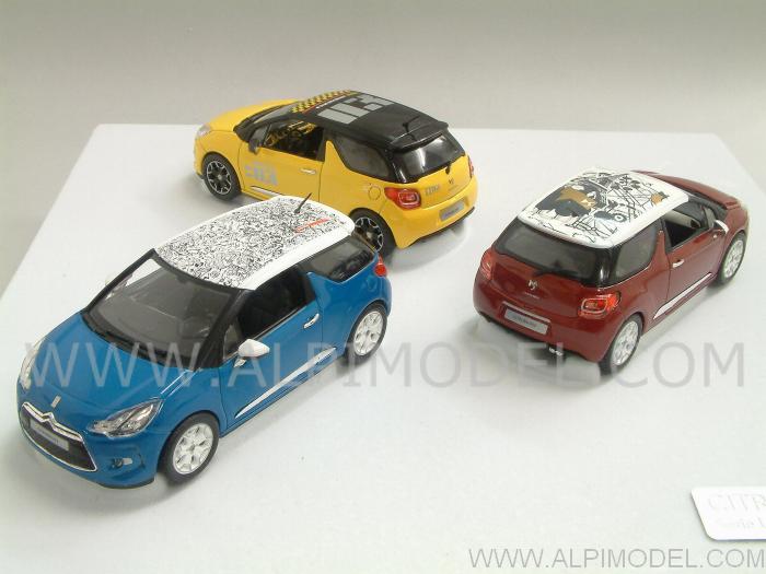 Citroen DS3 2010 Set (3 cars) (Gfft Box) by norev