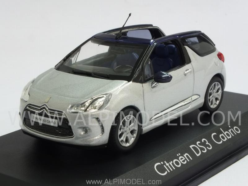 Citroen DS3 Cabrio 2013 (Silver/Blue) by norev