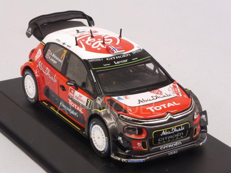 Citroen C3 WRC #7 Rally Poland 2017 Mikkelsen - Jager - norev