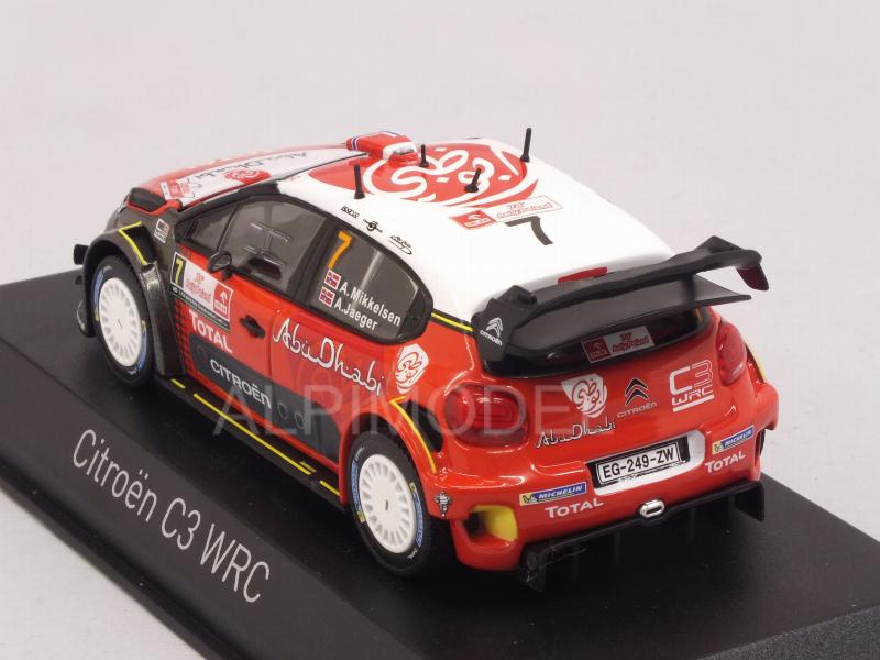 Citroen C3 WRC #7 Rally Poland 2017 Mikkelsen - Jager - norev