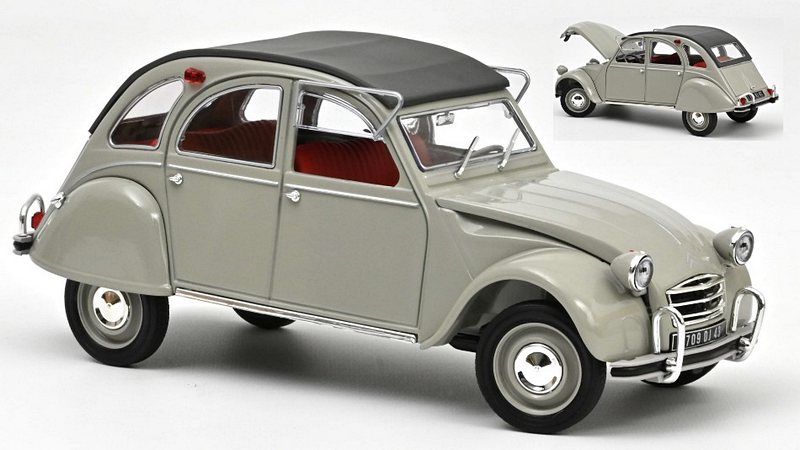 Citroen 2CV Azam 1966 (Rose' Grey) by norev