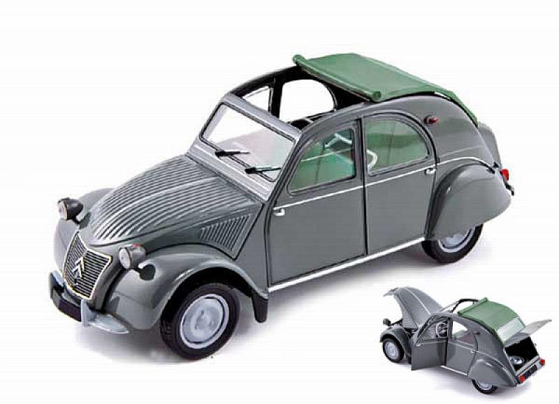 Citroen 2CV AZL Malle Bombee 1957 (Grey) by norev