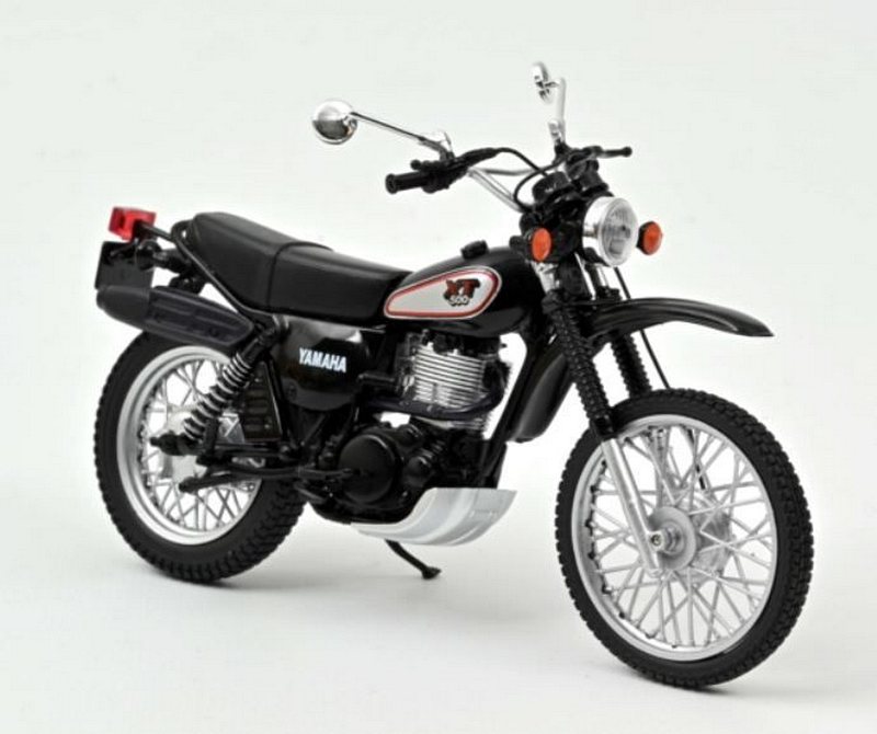 Yamaha XT500 1988 (Black/Silver) by norev