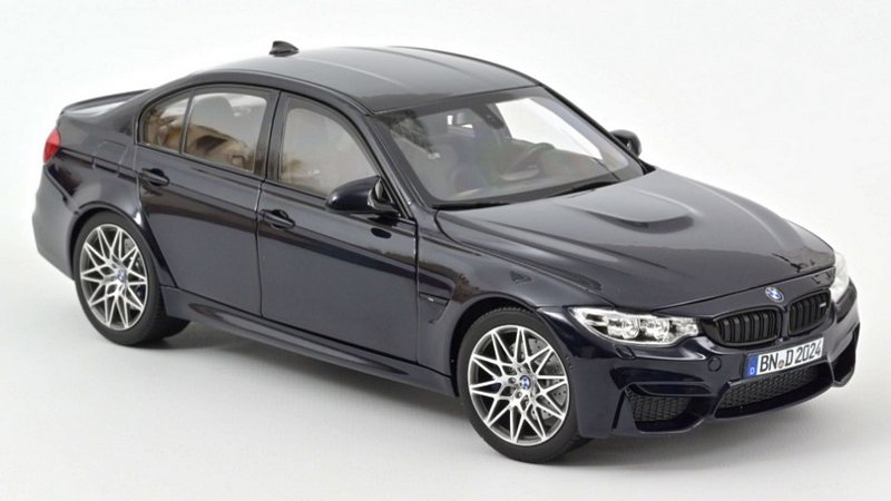 BMW M3 Competition 2017 (Blue Metallic) by norev