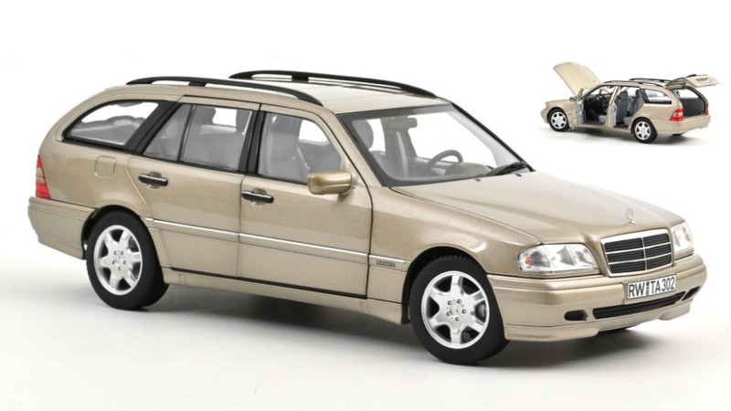 Mercedes C-Class T-model 1997 (Smoke Silver) by norev